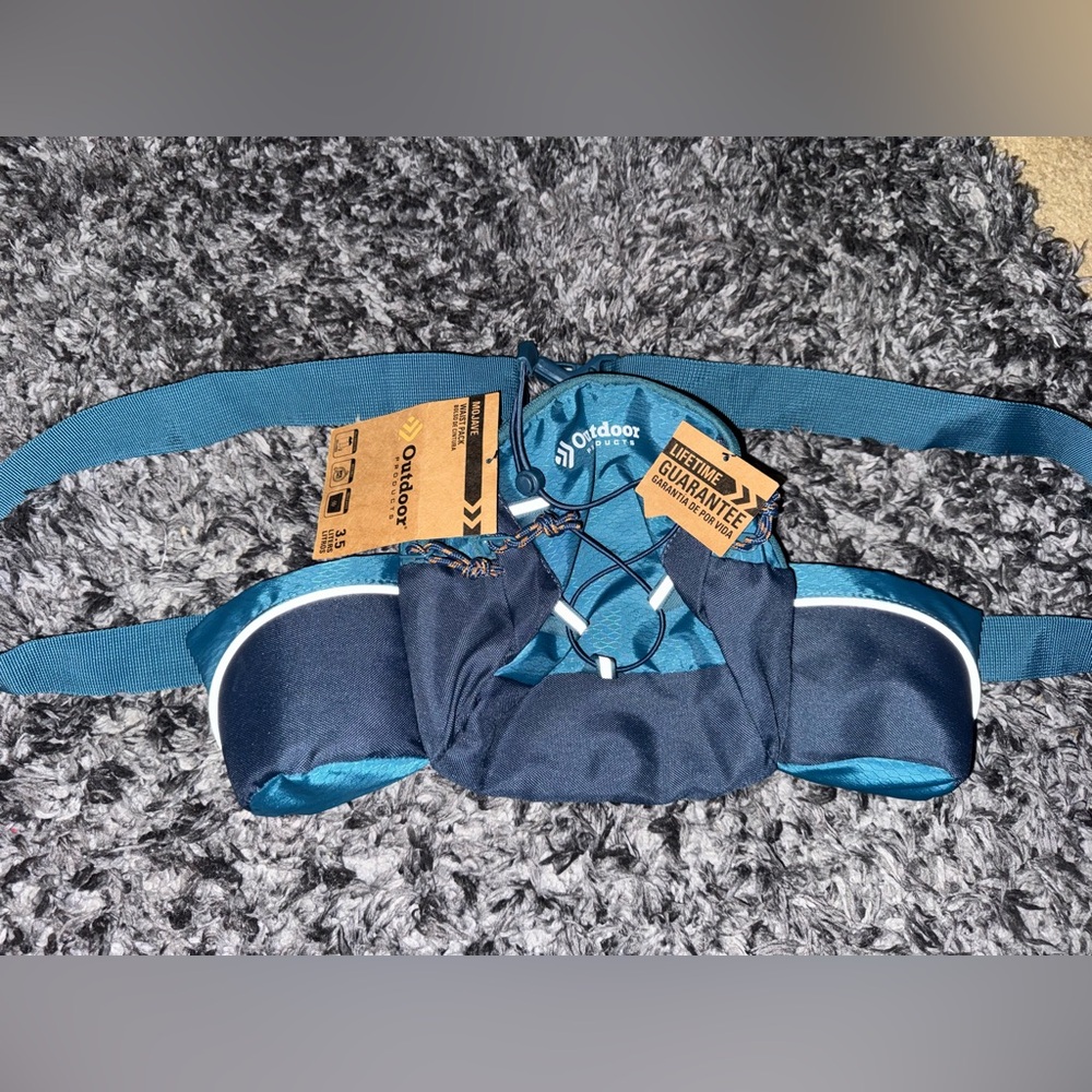 Outdoor Products Blue Fanny Pack